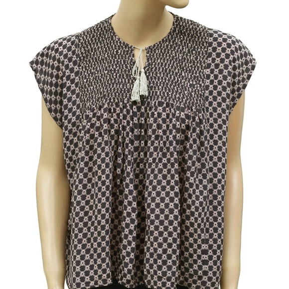 Ulla Johnson Tops - Ulla Johnson Printed Smocked Kimono Top XS US